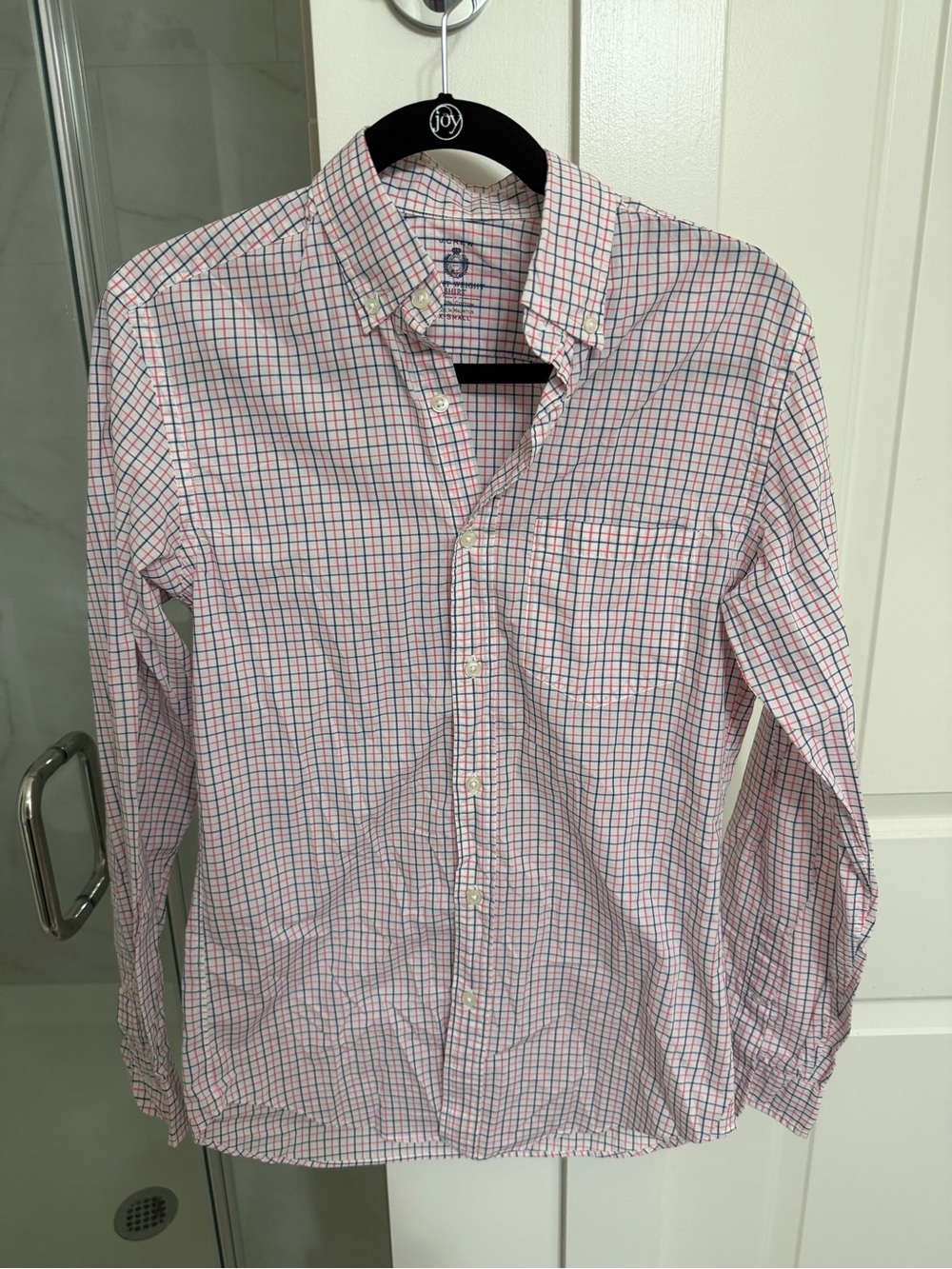 J Crew Plaid Button Down Shirt Blouse